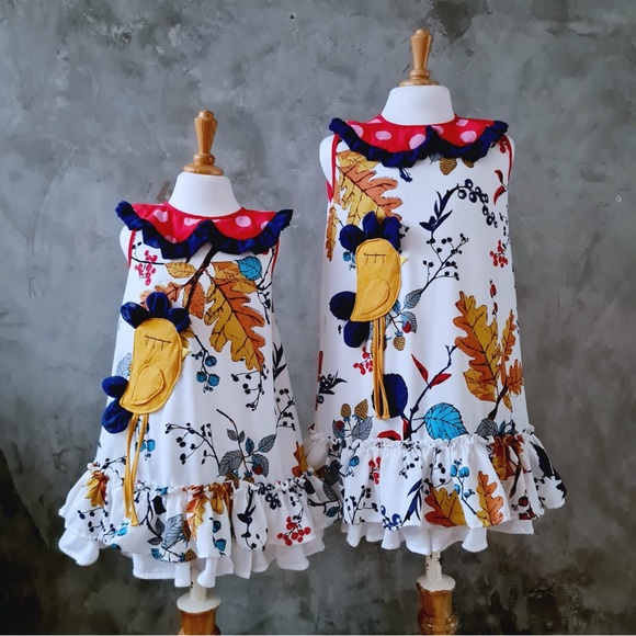 Beautiful Designer Dress Amo Makaria, bohemian vibes! 💖 - Picture 2 of 2